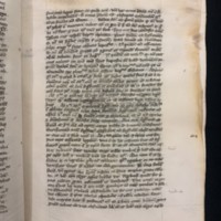 Commentary on Book IV of the Sentences of Peter Lombard, First Half (1460), Parchment.